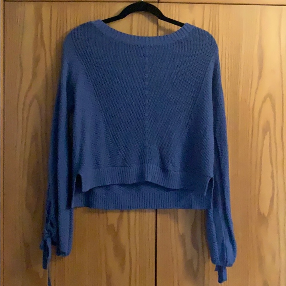 Blue sweater